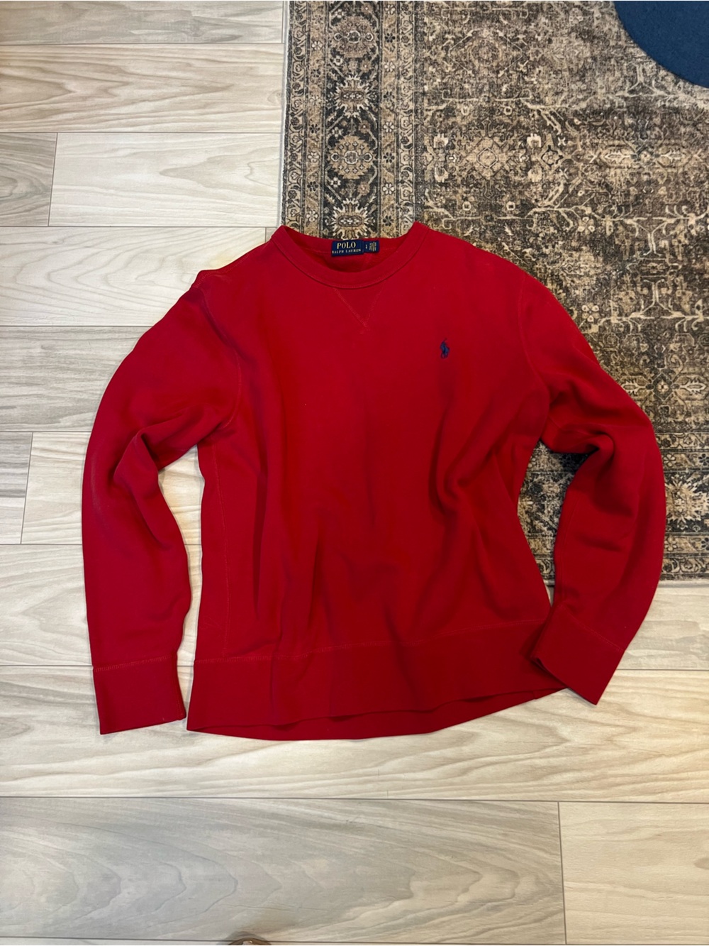Polo by Ralph Lauren Scarlet Crewneck Sweater